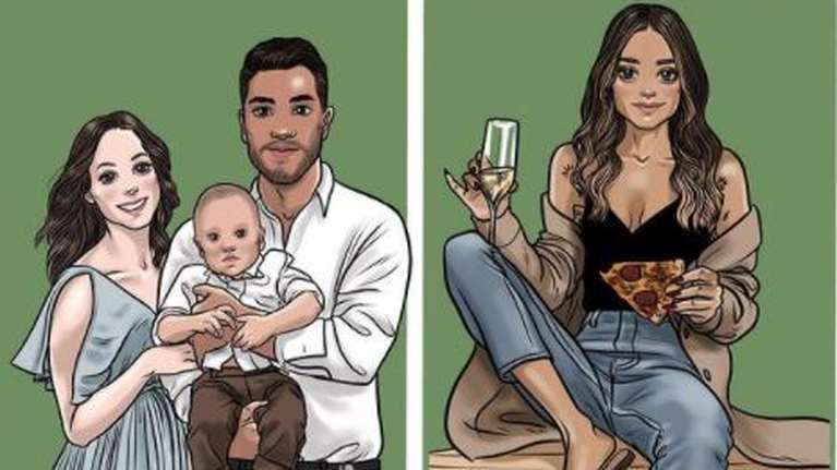 Η γυναίκα του σήμερα μέσα από μοναδικά σκίτσα - Είναι ελεύθερη να κάνει ό,τι θέλει [εικόνες]