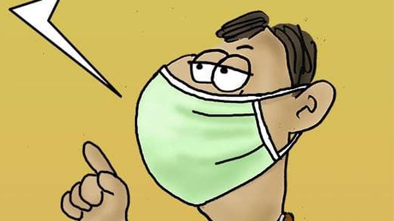 Επικό σκίτσο του Αρκά για τη χρήση της μάσκας! [εικόνα]