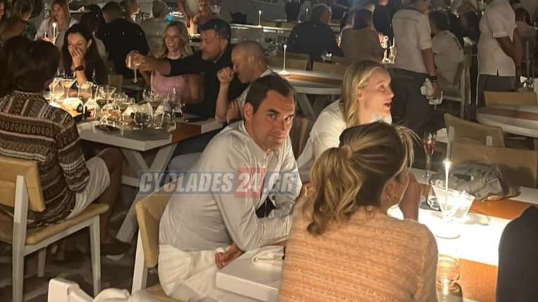 Στην Πάρο ο Ρότζερ Φέντερερ - Διακοπές με την οικογένειά του κάνει ο Ελβετός τενίστας [εικόνες]