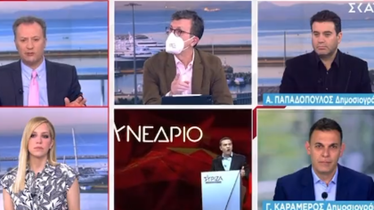 Γιατί εκνευρίστηκε ο Πορτοσάλτε και έφυγε από την εκπομπή του ΣΚΑΪ - Η κόντρα με τον Καραμέρο για τη &quot;βαρβαρότητα&quot;