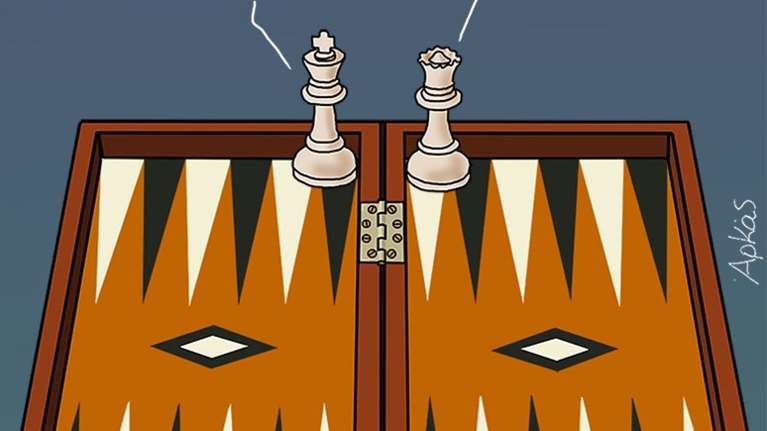 Το αινιγματικό σκίτσο του Αρκά για τις πολιτικές εξελίξεις - "Γιατί με έφερες σ' αυτό το απαίσιο μέρος;"