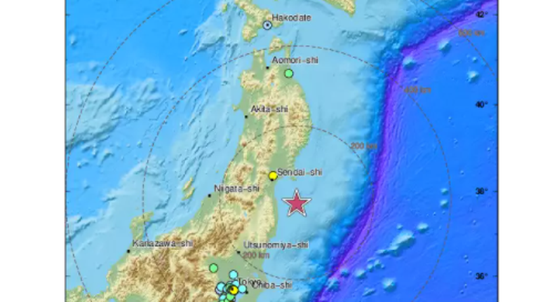 Σεισμός 7,3 Ρίχτερ στην Ιαπωνία: Κοντά στη Φουκουσίμα - Εκδόθηκε προειδοποίηση για τσουνάμι