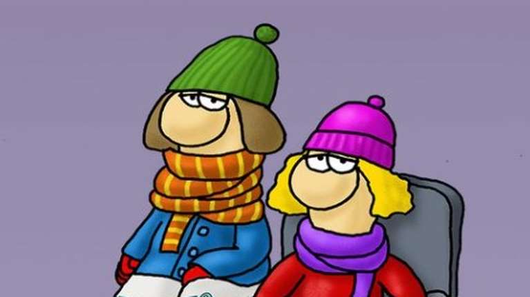 Το σκίτσο του Αρκά για την κακοκαιρία ''Ελπίς'' - Η χιουμοριστική "καλημέρα" [εικόνα]