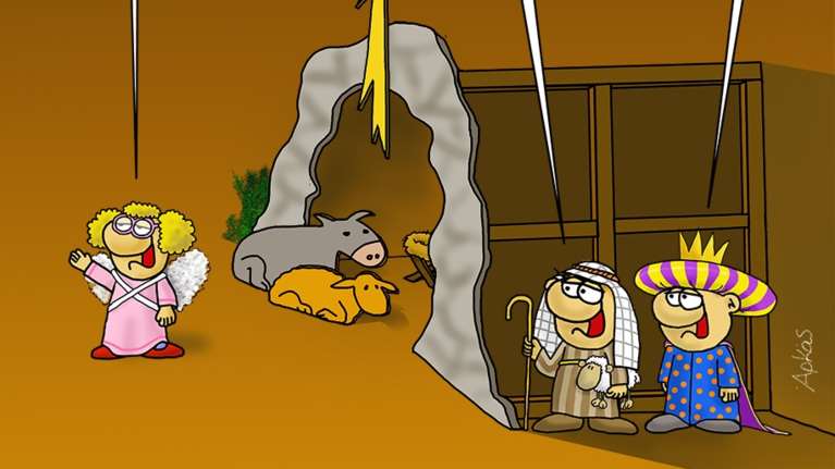 Χριστουγεννιάτικη καλημέρα από τον Αρκά - Ο Θανασάκης κάνει ντεμπούτο ως ηθοποιός