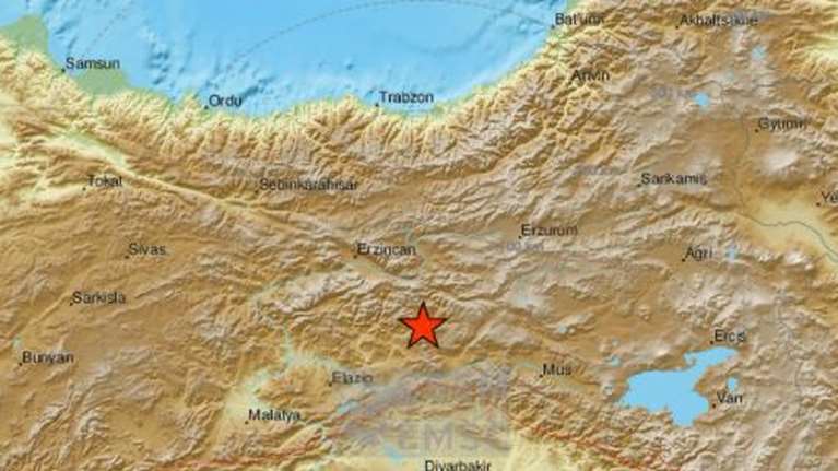 Ισχυρός σεισμός 5,7 Ρίχτερ στην Τουρκία