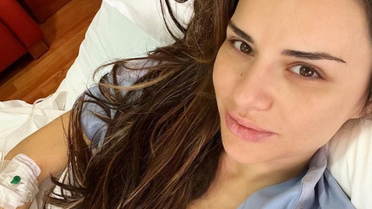 Στο νοσοκομείο η Ελένη Τσολάκη: &quot;Φέτος οι γιορτές ήταν διαφορετικές&quot; [εικόνα]