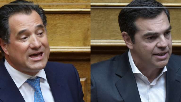 Αγριος καβγάς Τσίπρα - Γεωργιάδη στη Βουλή: Το &quot;παλιόχαρτο&quot;, η βάφτιση και οι πορείες για τον Κουφοντίνα