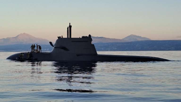 Κοινή άσκηση των Ενόπλων Δυνάμεων με υποβρύχιο του Πολεμικού Ναυτικού της Γερμανίας