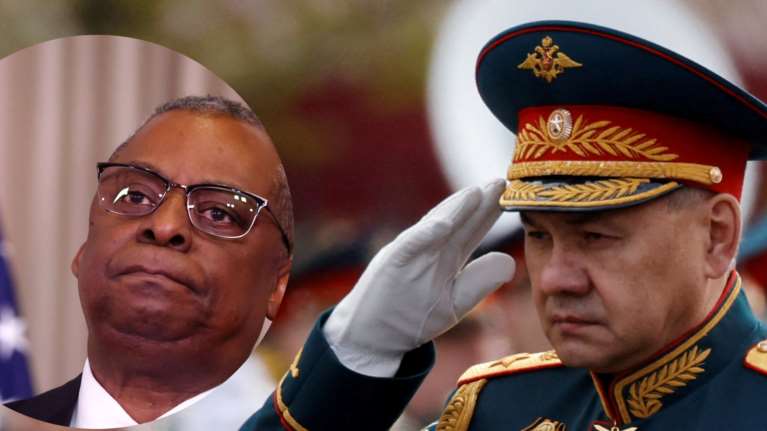 Άκαρπη η επικοινωνία Όστιν - Σοϊγκού για την Ουκρανία: &quot;Δεν λύθηκε κανένα πρόβλημα&quot; λέει το Πεντάγωνο