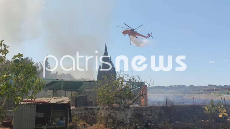 Σε ύφεση οι πυρκαγιές στην Ηλεία - Ξέσπασαν τρεις φωτιές μέσα σε μια ώρα