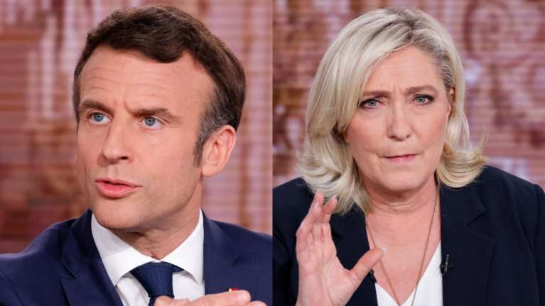 Γαλλικές εκλογές: Το αποψινό debate Μακρόν – Λε Πεν είναι η &quot;μητέρα των μαχών&quot; - Το 2017 η ακροδεξιά Μαρίν καταστράφηκε