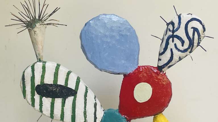 Εγκαίνια για τη σειρά έργων του Διαμαντή Αϊδίνη με τίτλο "Μη μ' αγγίζεις"