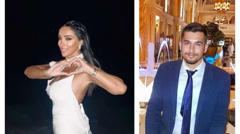 Η Βαλέρια Χοψονίδου στο πιο τρυφερό κλικ: Ο μέλλων σύζυγός της φιλάει τη φουσκωμένη κοιλίτσα της