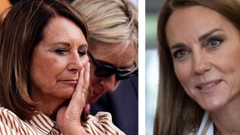 Oι γονείς της Κέιτ Μίντλετον στο Wimbledon