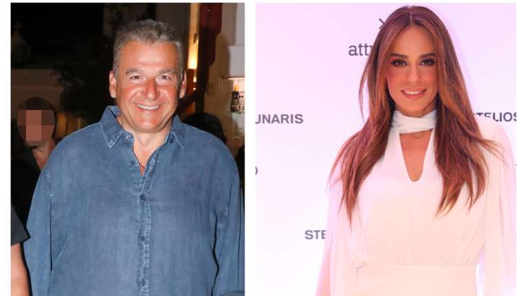 Γιώργος Λιάγκας- Μαρία Αντωνά: Για φαγητό στο χωριό Τριαντάρο της Τήνου