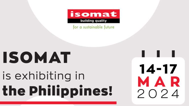 Η ISOMAT συμμετέχει στην έκθεση WORLDBEX στις Φιλιππίνες