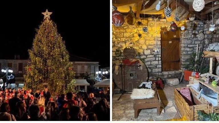 Θερμοχώρα: Ένα ολόκληρο χριστουγεννιάτικο σκηνικό στην καρδιά της Αιτωλοακαρνανίας