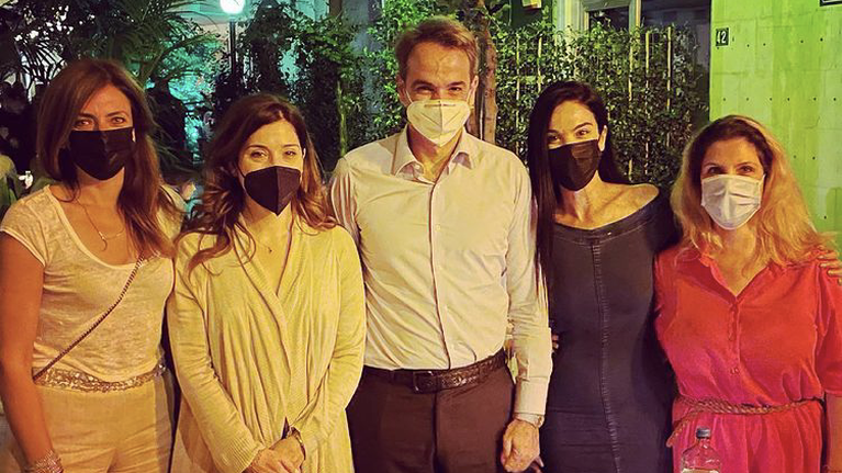 Η σαββατιάτικη έξοδος του Κυριάκου Μητσοτάκη με την Μαρέβα σε ιταλικό εστιατόριο: Ποιες συνάντησαν τυχαία