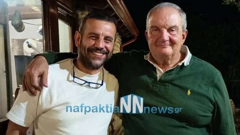 Στην Ορεινή Ναυπακτία ο πρώην πρωθυπουργός Κώστας Καραμανλής - Εφαγε σε ταβέρνα στην Ανω Χώρα