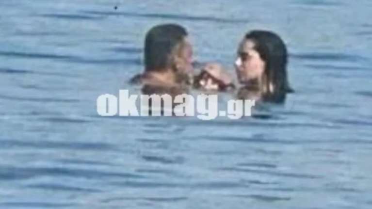 Μαρία Αντωνά: Φωτογραφία με τον Γιώργο Λιάγκα στη θάλασσα - "Έχω απασχολήσει αρκετά με τα προσωπικά μου"