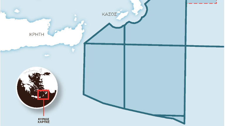 Προκλητικός χάρτης της Τουρκίας: Αυτά είναι τα οικόπεδα που διεκδικεί κοντά σε Ρόδο, Κάρπαθο και Κρήτη