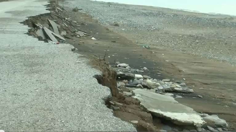 Σαμοθράκη: Μεγάλη καταστροφή στο αγροτικό οδικό δίκτυο από την ισχυρή βροχόπτωση [βίντεο]