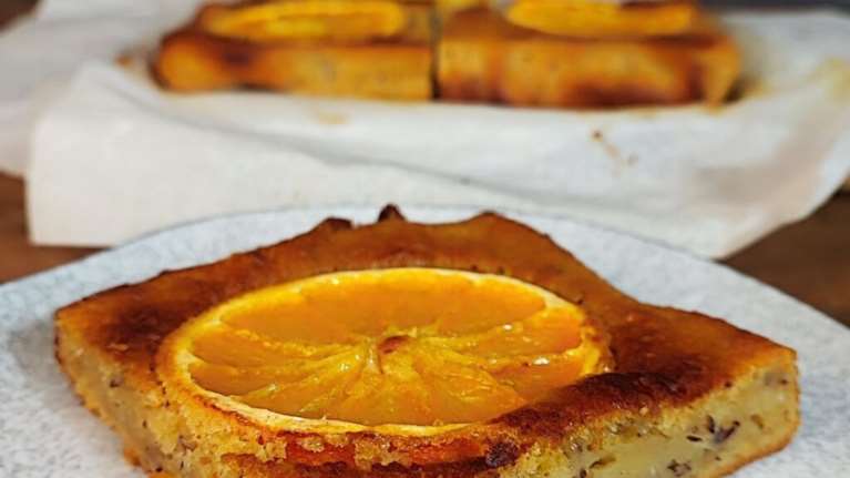 Νηστίσιμη συνταγή: Κέικ πορτοκάλι με μέλι - Χωρίς αυγά, πανεύκολο