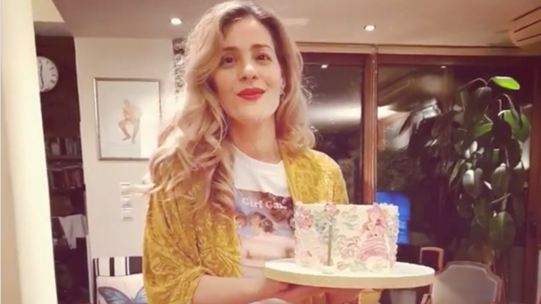 Η Νατάσα Μποφίλιου έκλεισε τα 37 στην καραντίνα και μοιράστηκε τη στιγμή