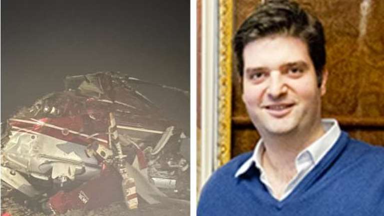 Ιταλία: Νεκροί δυο πιλότοι και ένα μέλος της οικογένειας Ροβανιάτι από πτώση ελικοπτέρου στην Πάρμα