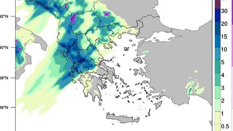 Βροχές και καταιγίδες από το απόγευμα - Πού θα είναι έντονα τα φαινόμενα [βίντεο}