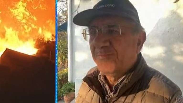 Λος Άντζελες: Έλληνας έσωσε τη γειτονιά του από τη φωτιά - Αποφάσισα να αμυνθώ για το σπίτι μου, είναι η οικογένειά μου