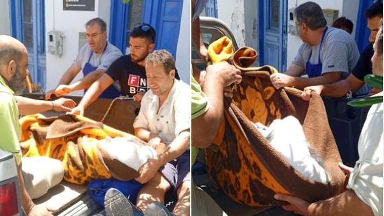 Τριτοκοσμικές εικόνες στην Ικαρία: Μετέφεραν ασθενή στο Κέντρο Υγείας μέσα σε καρότσα αγροτικού