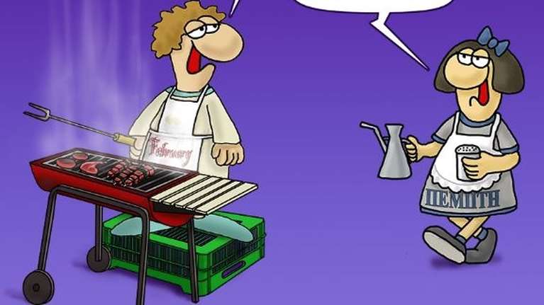 Η Τσικνοπέμπτη του Αρκά: Ο Φλεβάρης τσικνίζει και η Πέμπτη... τρέχει [εικόνα]