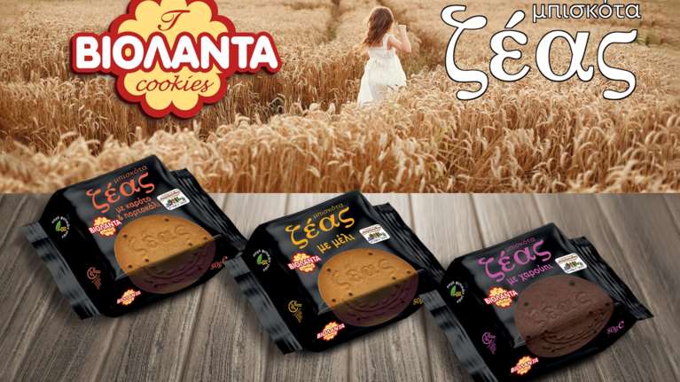 Μπισκότα ΒΙΟΛΑΝΤΑ: Νέα Μπισκότα Ζέας