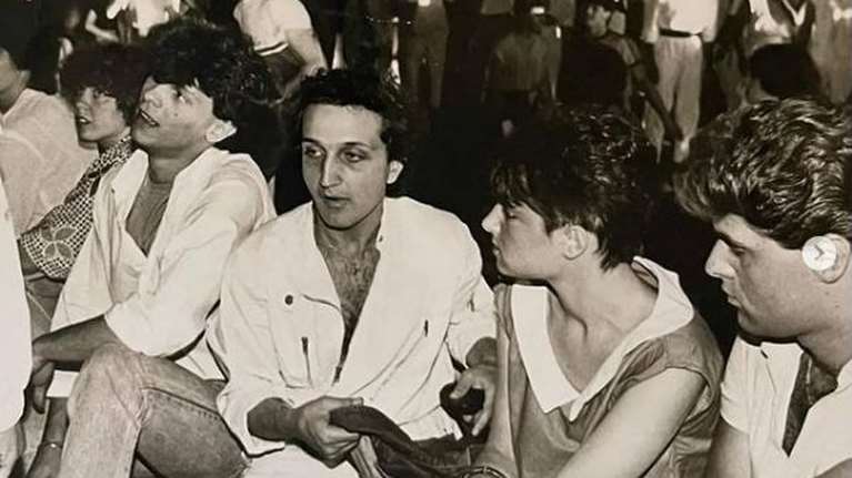 Σπύρος Μπιμπίλας: Η ρετρό φωτογραφία πριν από 40 χρόνια - Με τον Τζώνυ Θεοδωρίδη