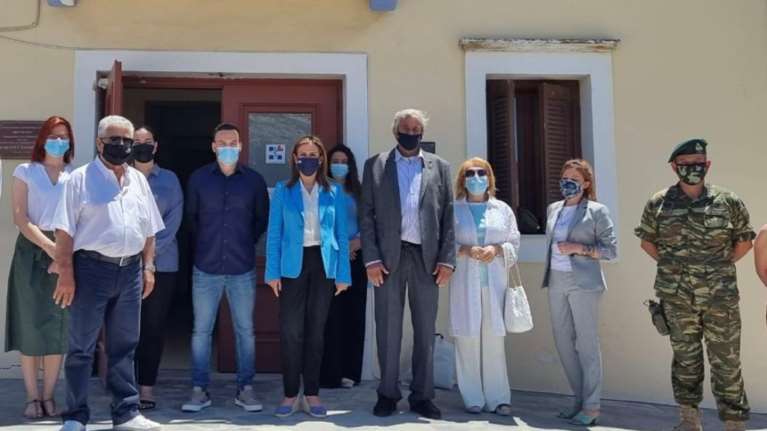 Ζωή Ράπτη: Στο Καστελλόριζο για τα εγκαίνια της Μονάδας Τηλεψυχιατρικής - &quot;Η κυβέρνηση δεν ξεχνά ποτέ την ακριτική Ελλάδα&quot;