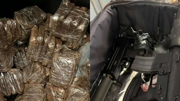 Είχαν 108 κιλά κάνναβης και πλήθος όπλων - Επτά συλλήψεις [εικόνες - βίντεο]