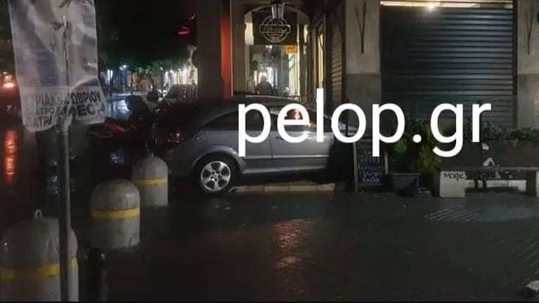 Πάτρα: Ο οδηγός έχασε τον έλεγχο και το ΙΧ κατέληξε σε κρεπερί