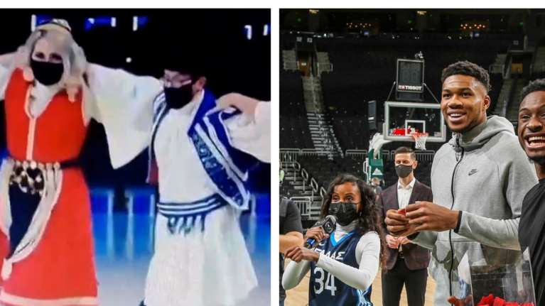 Γενέθλια Αντετοκούνμπο: &quot;Greek Night&quot; στο Μιλγουόκι - Οι τούρτες, οι παραδοσιακές φορεσιές και το συρτάκι [εικόνες - βίντεο]