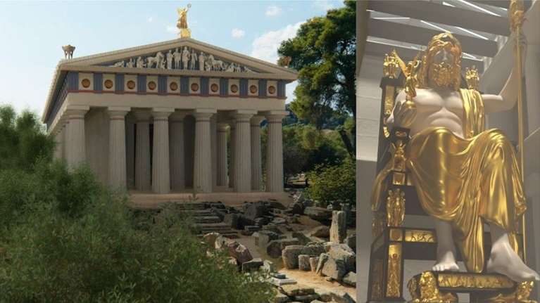 Τον γύρο του κόσμου κάνουν οι εικόνες της ψηφιακής Αρχαίας Ολυμπίας- Βίντεο στην Times Square