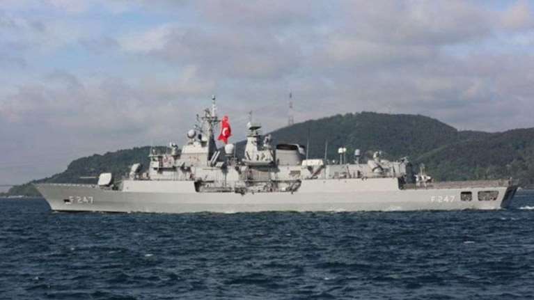 Αποχωρεί από την ελληνική υφαλοκρηπίδα η τουρκική φρεγάτα &quot;Κεμάλ Ρέις&quot; - Είχε προσκρούσει με το &quot;Λήμνος&quot;