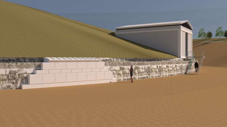 ΚΑΣ για τύμβο Καστά Αμφίπολης: Ομόφωνο &quot;ναι&quot; στην κατασκευή εξωτερικού κελύφους [εικόνες - βίντεο]