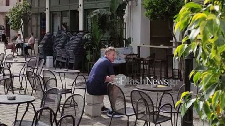 Στα Χανιά ο διάσημος σεφ Γκόρντον Ράμσεϊ: Βόλτα στο Μπάλο και μπουγάτσα στον Ιορδάνη [εικόνες]