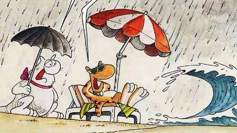 Το νέο σκίτσο του Αρκά για... το τέλος του καλοκαιριού [εικόνα]