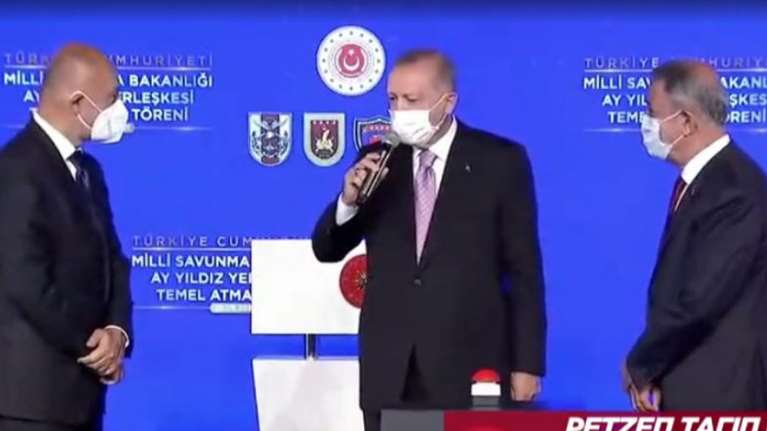 Απίστευτος Ερντογάν: Πίεσε δημοσίως εργολάβο για να παραδώσει έργο πριν τις εκλογές