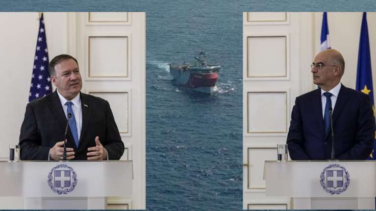 Oruc Reis: Κίνηση &quot;ματ&quot; από Αθήνα - Πιθανή συμμετοχή Πομπέο στο Συμβούλιο των Ευρωπαίων ΥΠΕΞ