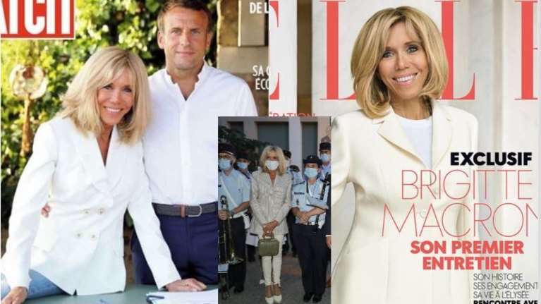 Τα σακάκια της Μπριζίτ Μακρόν: Μαθήματα γαλλικής φινέτσας και κομψότητας από την 67χρονη Πρώτη Κυρία