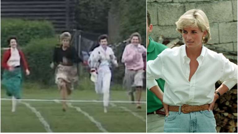 Βίντεο ντοκουμέντο: Η πριγκίπισσα Νταϊάνα τρέχει ξυπόλητη σε αγώνα δρόμου