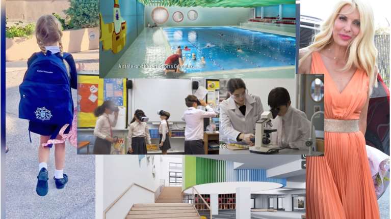 Ελένη Μενεγάκη: Αυτό είναι το σχολείο της Μαρίνας - Ξένη γλώσσα τα ελληνικά