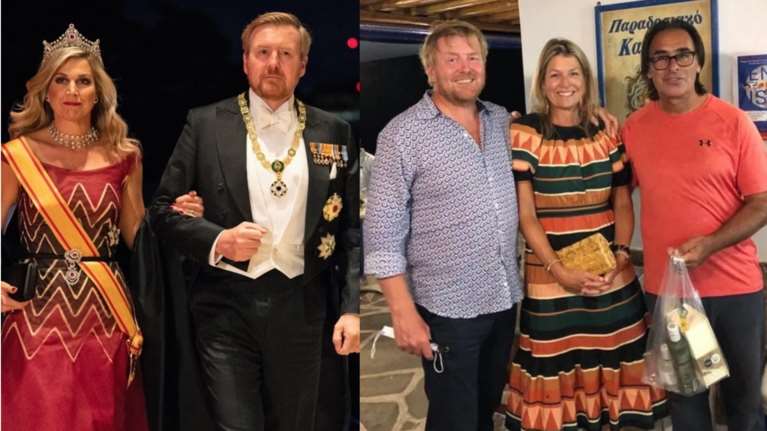 Ο βασιλιάς της Ολλανδίας οδηγεί μόνος του το ταχύπλοο και κάνει τουρ στα ελληνικά νησιά [Εικόνες]